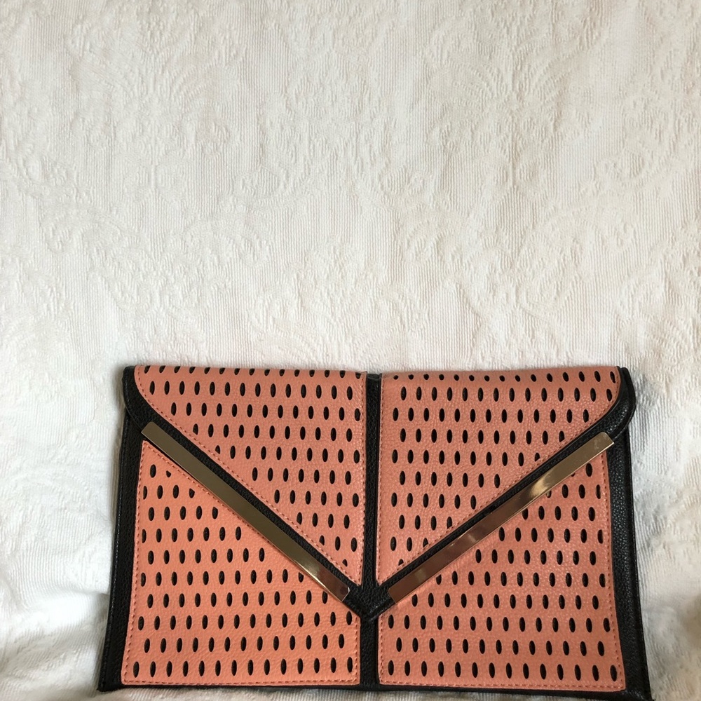Peach color clutch